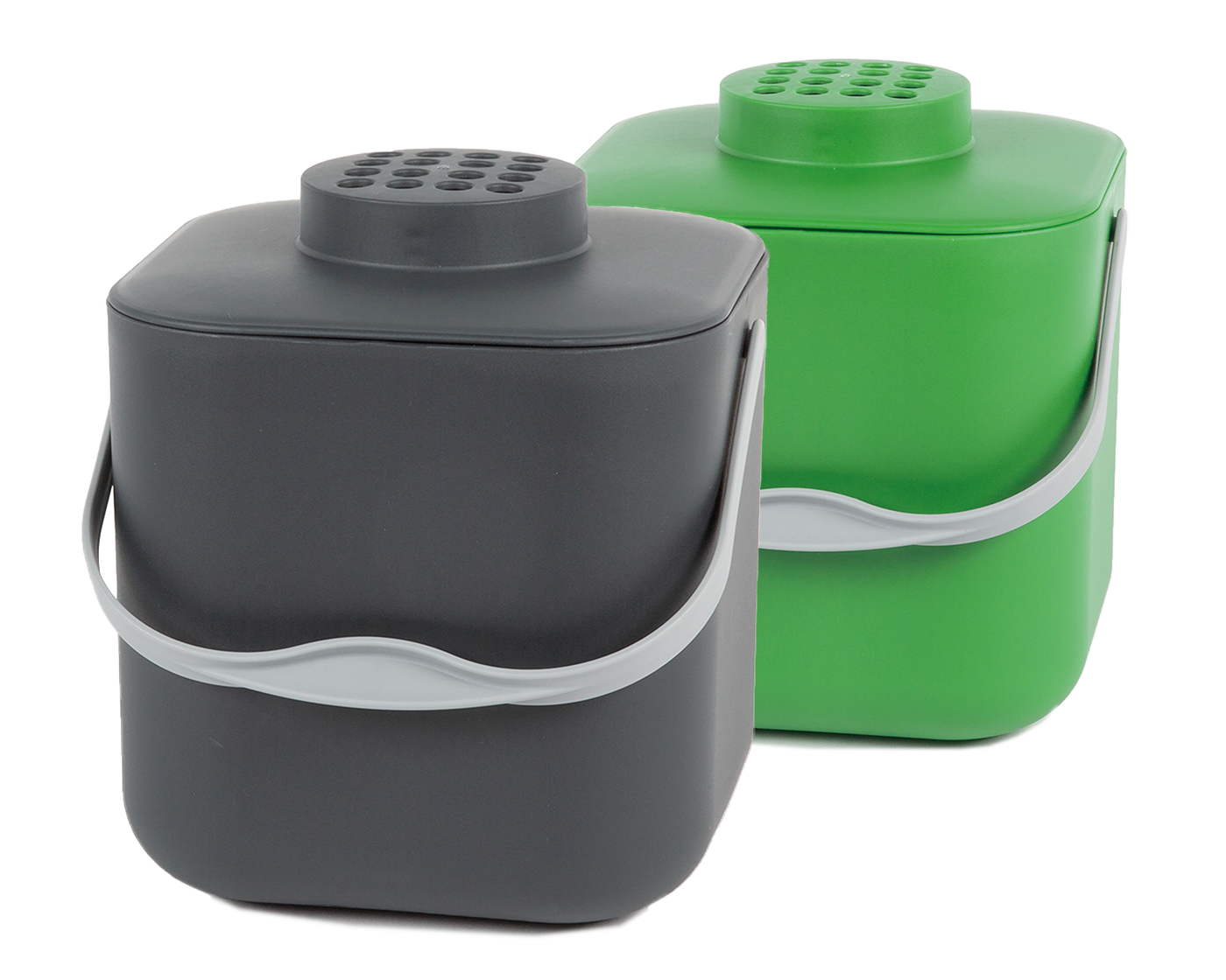 Grey and Green Pot
