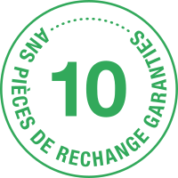 Pièces détachées garanties 10 ans